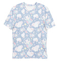 Men's Snow Kitten T-shirt featuring a playful cat design, perfect for comfort and style from your favorite store.