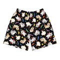 Men's Trick or Treaters Athletic Shorts feature fun designs, perfect for any sports activity or casual wear.