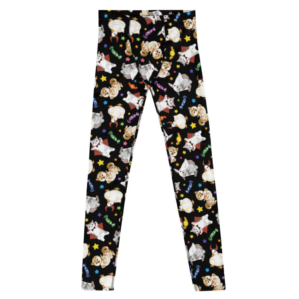 Discover comfort and fun with Men's Trick or Treaters Leggings, perfect for workouts or casual wear.