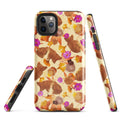 Stylish Momiji iPhone® Tough Case featuring a vibrant design, combining durability with chic protection for your phone.