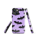 Stylish Morrigan iPhone® Tough Case features durable dual-layer protection with a fun bat design. Perfect for year-round use!