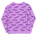 Cozy Aensland Sweatshirt featuring a playful bat design, perfect for any night out or casual day.