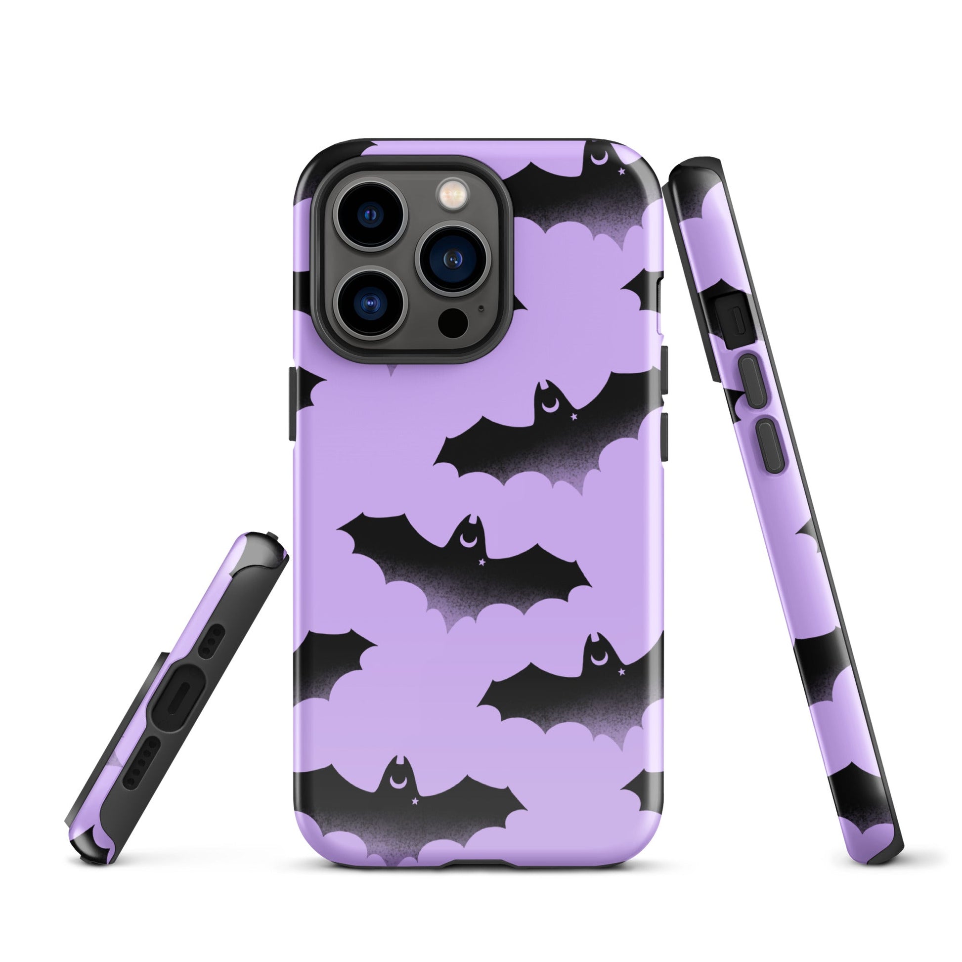 Stylish Morrigan iPhone® Tough Case features a durable design with impact-resistant polycarbonate and TPU lining.