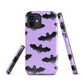 Morrigan iPhone® Tough Case features a stylish bat design with durable protection for your phone all year round.