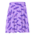 Flatter your figure with the Morrigan Skater Skirt, featuring a playful bat print perfect for sunny outings.