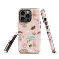 Stylish Parasol Bunny iPhone® Tough Case features a durable design with cute bunny patterns for ultimate protection.
