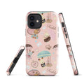 Stylish Parasol Bunny iPhone® Tough Case features cute bunnies and offers durable protection from Koibito.