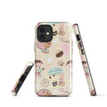 Stylish Parasol Bunny iPhone® Tough Case with dual-layer protection for fashion and safety from Koibito.