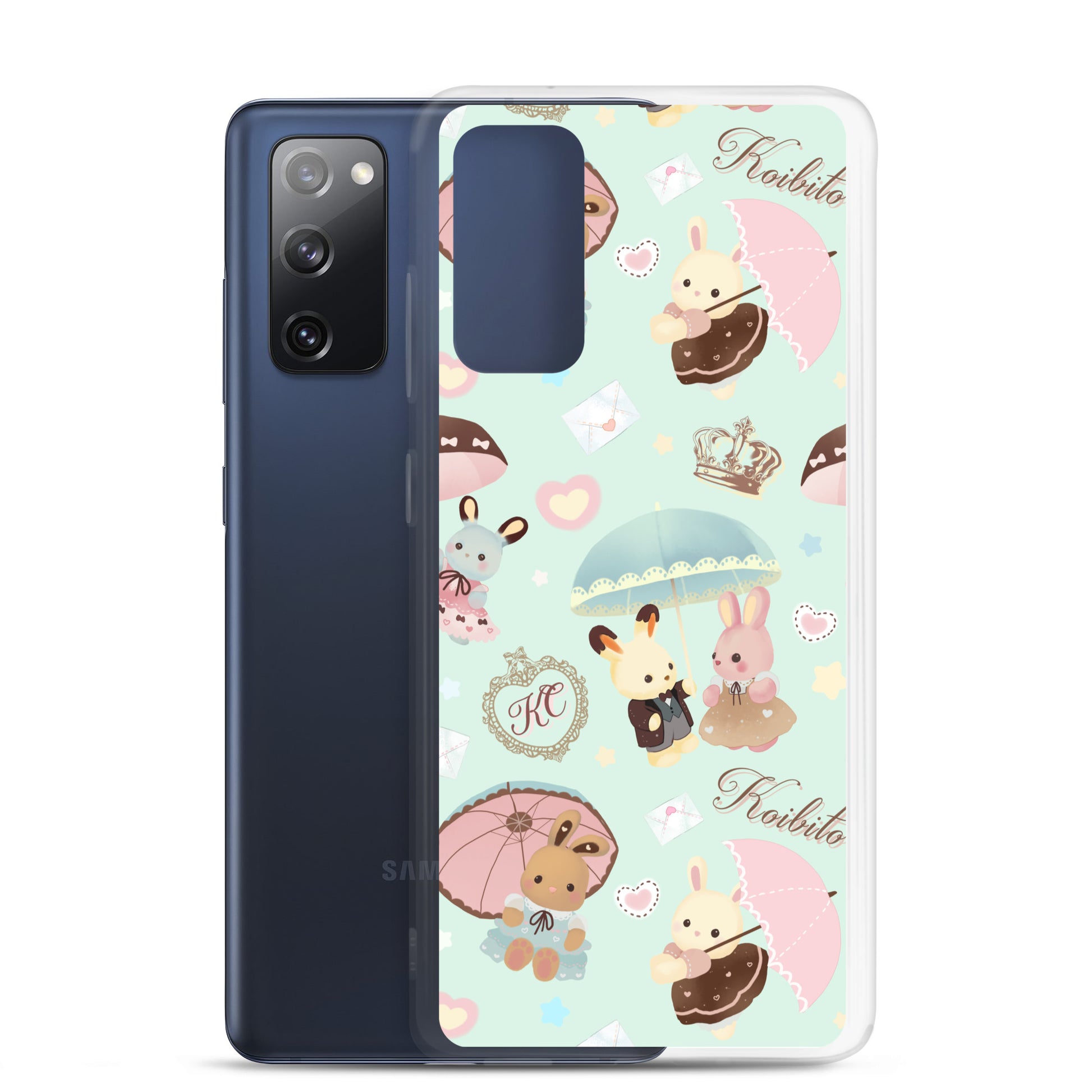 Showcase your style with the Parasol Bunny Samsung® Clear Case, featuring adorable designs for ultimate protection.