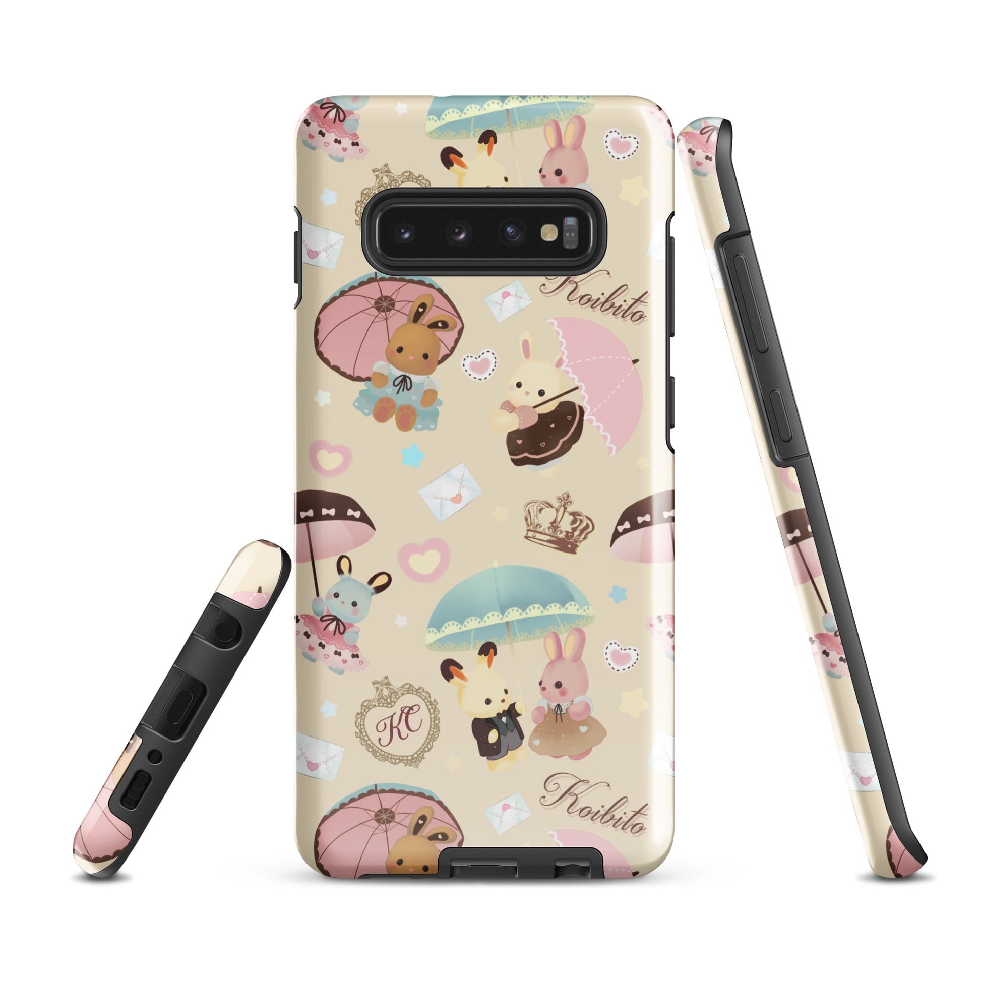 Parasol Bunny Samsung® Tough Case features adorable designs, ensuring style and superior protection for your phone.