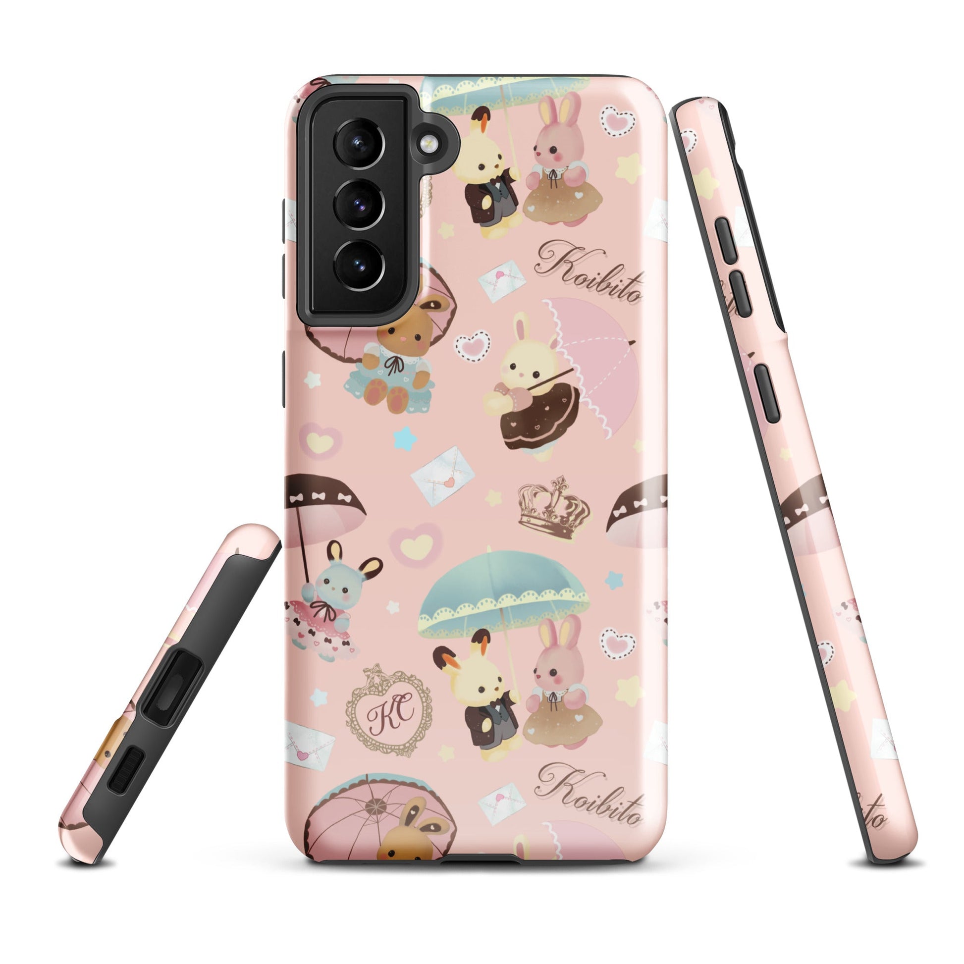 Parasol Bunny Samsung® Tough Case offers stylish protection with its durable, impact-resistant design and charming patterns.