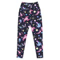 Cute and comfy Premium Axolotl Leggings with a high-waisted cut and vibrant axolotl design for a fun look.