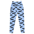 High-waisted Premium Lilith Leggings with bat print and pockets, perfect for stylish workouts and comfort.