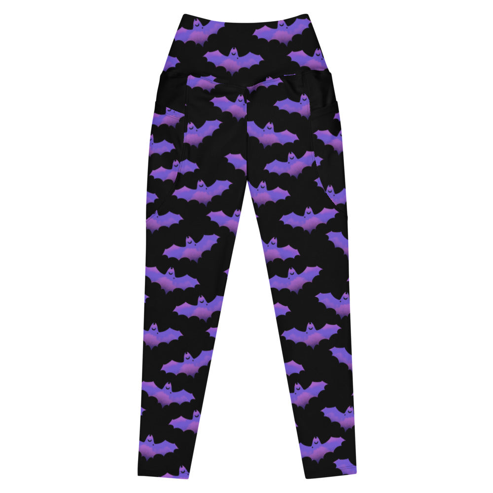 Stylish Premium Morrigan Leggings with high-waisted cut and pockets, perfect for workouts and comfort.