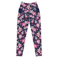 Stylish Premium Sakura Leggings with a floral design, perfect for workouts and casual wear this spring.