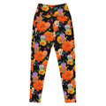 Vibrant Premium Sugar Skull Leggings with high waist and pockets, perfect for showcasing your style and comfort.