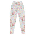 Premium Sweet Teddy Leggings in a cute pastel print with high waist and practical side pockets for comfort and style.