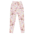 Stylish Premium Sweet Teddy Leggings in a cute print, featuring high-waisted cut and practical side pockets.