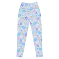 Stylish and comfy Premium Under the Sea Leggings with vibrant marine patterns and a high-waisted design.