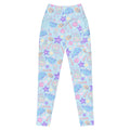 Premium Under the Sea Leggings feature a fun aquatic print, high-waisted design, and practical side pockets for comfort.