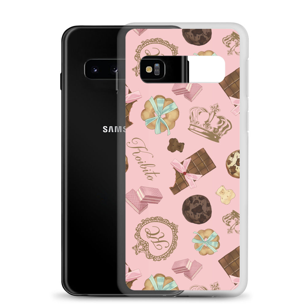 Protect your phone in style with the Royal Cookie Samsung® Clear Case, featuring a fun cookie design for Samsung Galaxy.