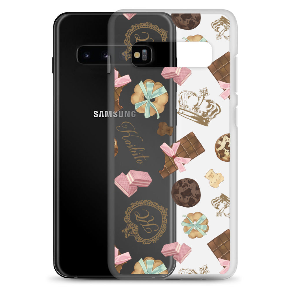 Royal Cookie Samsung® Clear Case showcases a delightful cookie design while protecting your phone from damage.