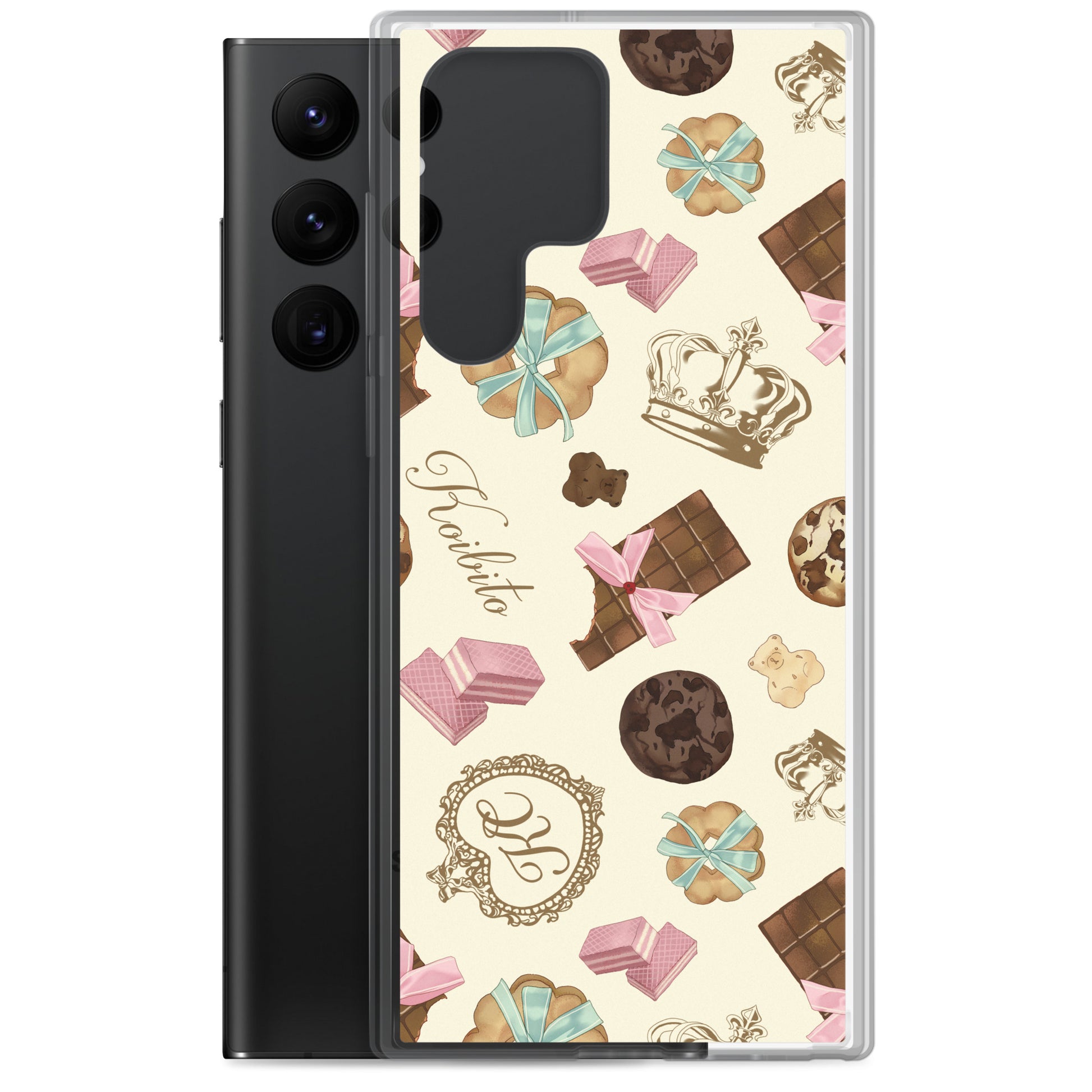 Royal Cookie Samsung® Clear Case showcases a fun dessert design while protecting your phone from scratches and dust.