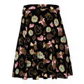 Discover the stylish Royal Cookie Skater Skirt, featuring a fun chocolate and cookie print for all-day comfort.