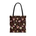 Royal Cookie Tote Bag (Chocolate) features a fun design perfect for cookie lovers, ideal for any outing or gym trip.