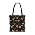 Stylish Royal Cookie Tote Bag (Dark Chocolate) features a fun chocolate theme, perfect for cookie lovers on the go.