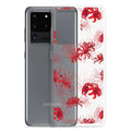 Sleek Higanbana Samsung® Clear Case with floral design, ensuring stylish protection for your Galaxy S20 Ultra.