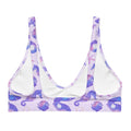 Stylish Sea Princess Padded Bikini Top featuring a vibrant seashell design, perfect for summer adventures.