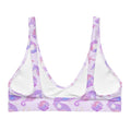 Stylish Sea Princess Padded Bikini Top with unique shell print, perfect for summer fun and versatile styling.