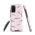 Snow Bird Samsung® Tough Case featuring a charming bird design, ensuring style and protection for your device.