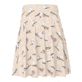 Snow Bird Skater Skirt features a charming pastel design with winter birds, perfect for your seasonal wardrobe.