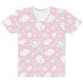 Soft and stylish Snow Bunny T-shirt, perfect for gym, lounging, or bedtime, featuring a playful bunny print.