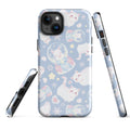 Snow Kitten iPhone® Tough Case features a charming design with durable protection for your phone. Stay stylish year-round!