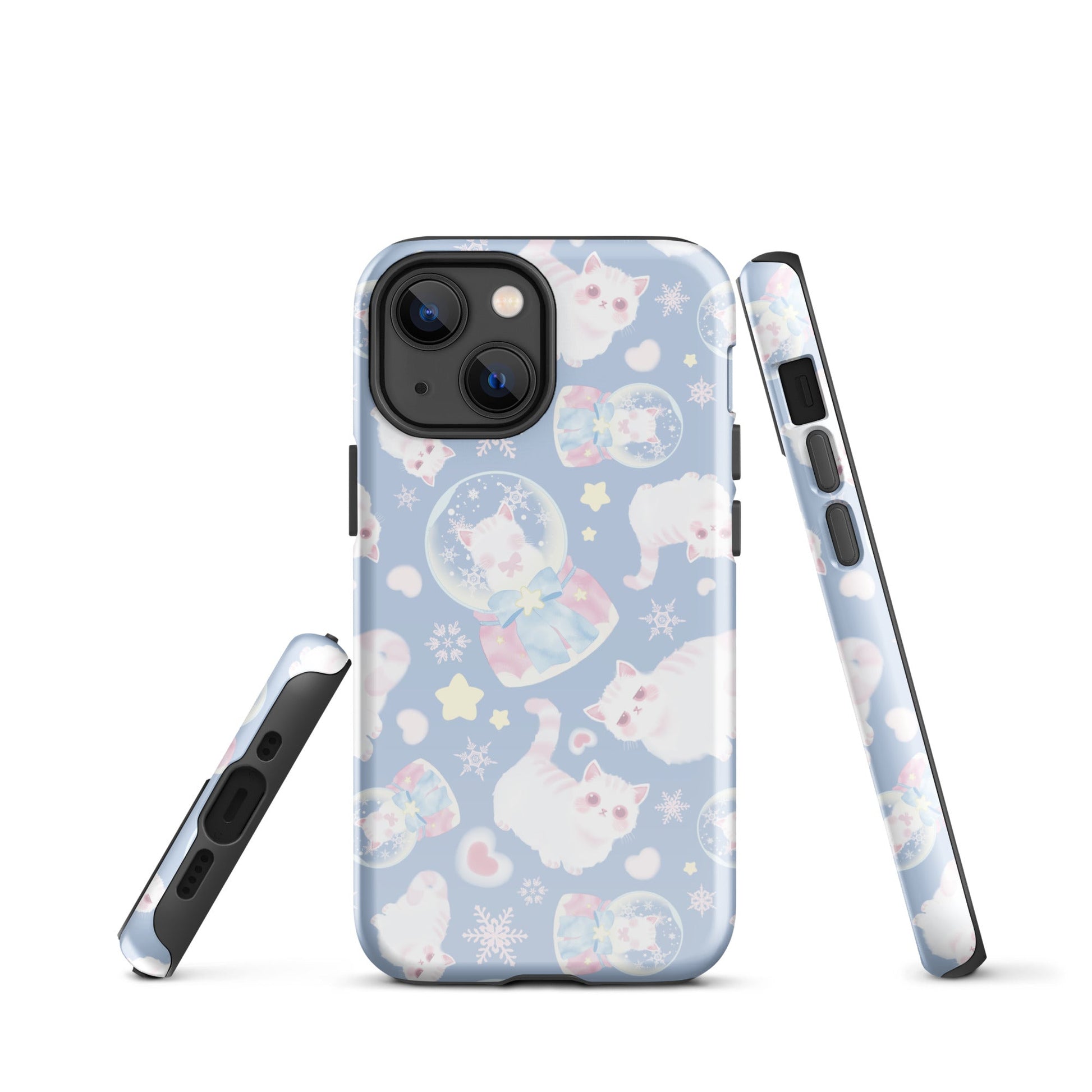 Stylish and protective, the Snow Kitten iPhone® Tough Case features adorable kittens on a durable design.