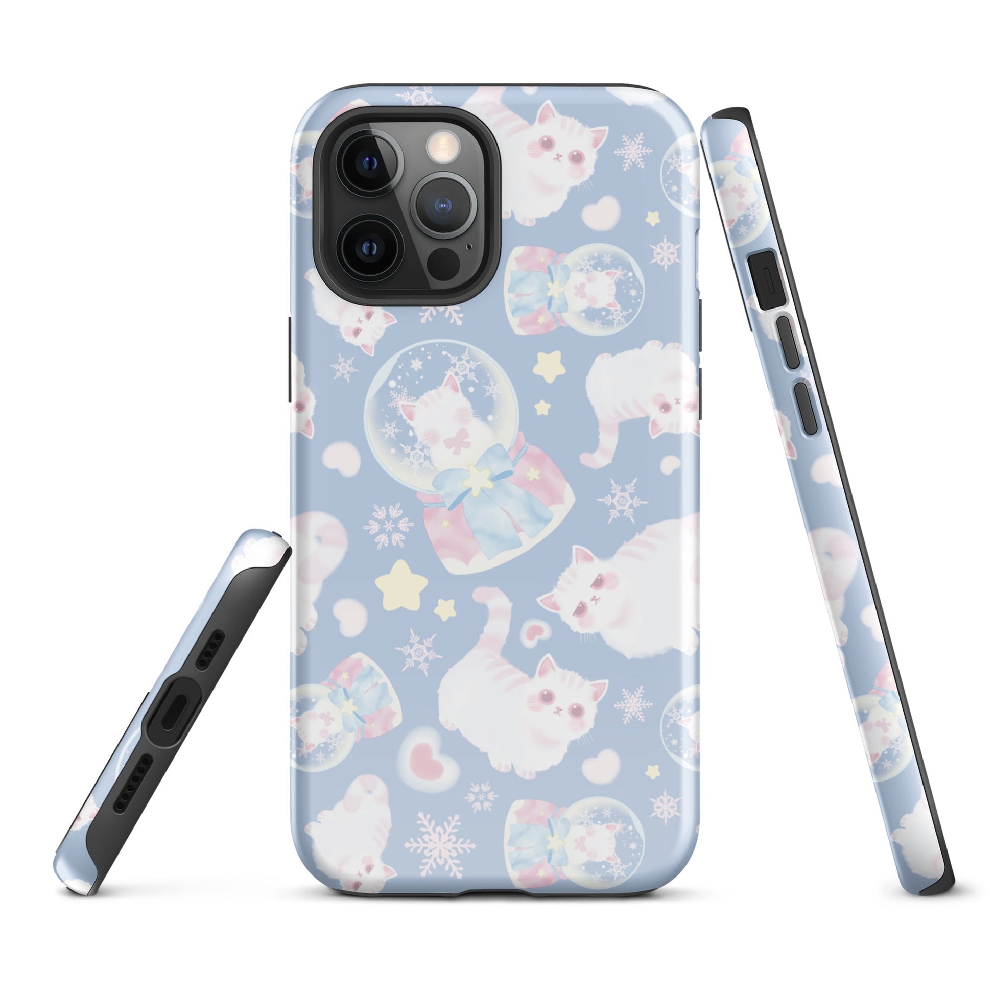 Snow Kitten iPhone® Tough Case features a stylish design with durable dual-layer protection for your phone.