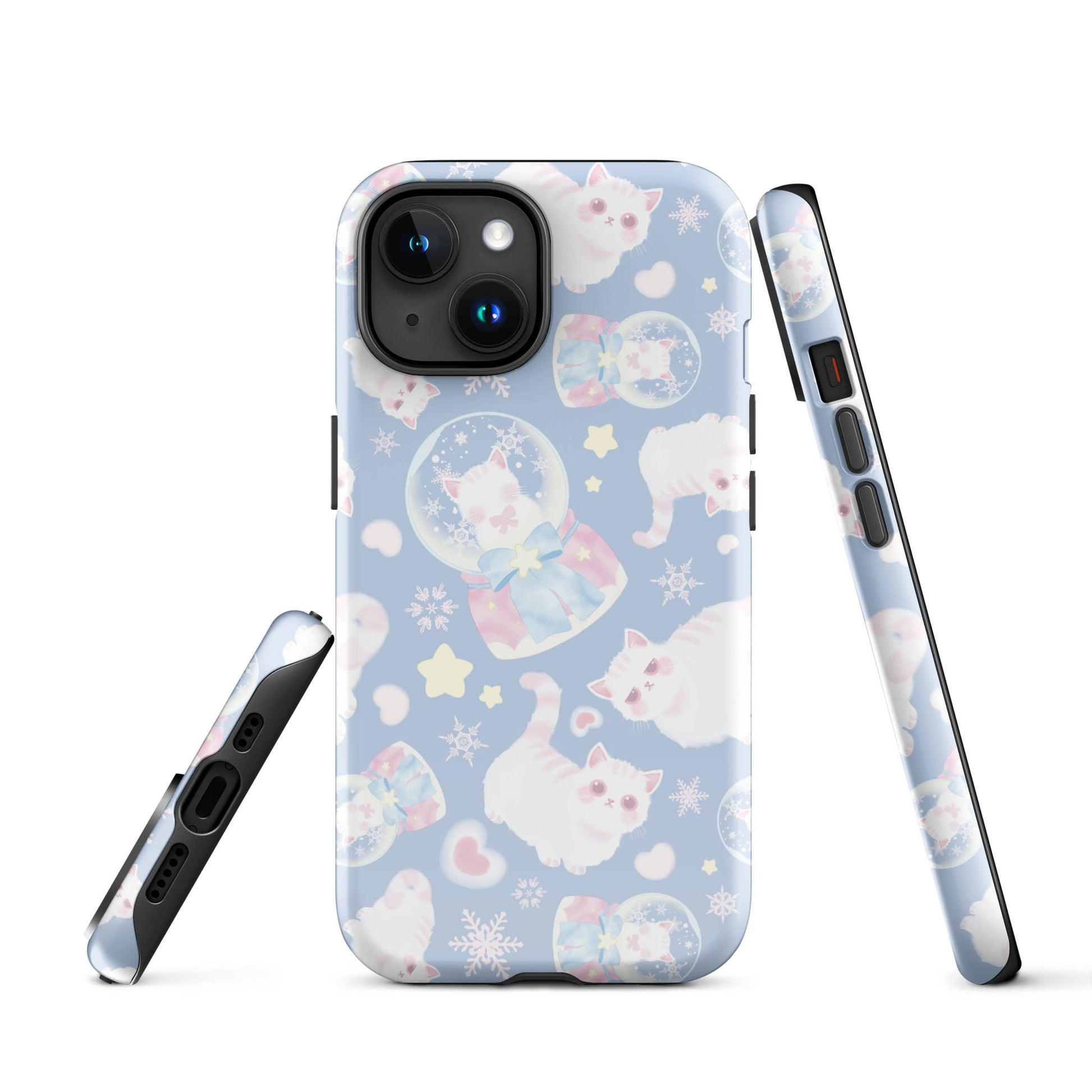 Stylishly protect your phone with the Snow Kitten iPhone® Tough Case, featuring adorable kitten designs.