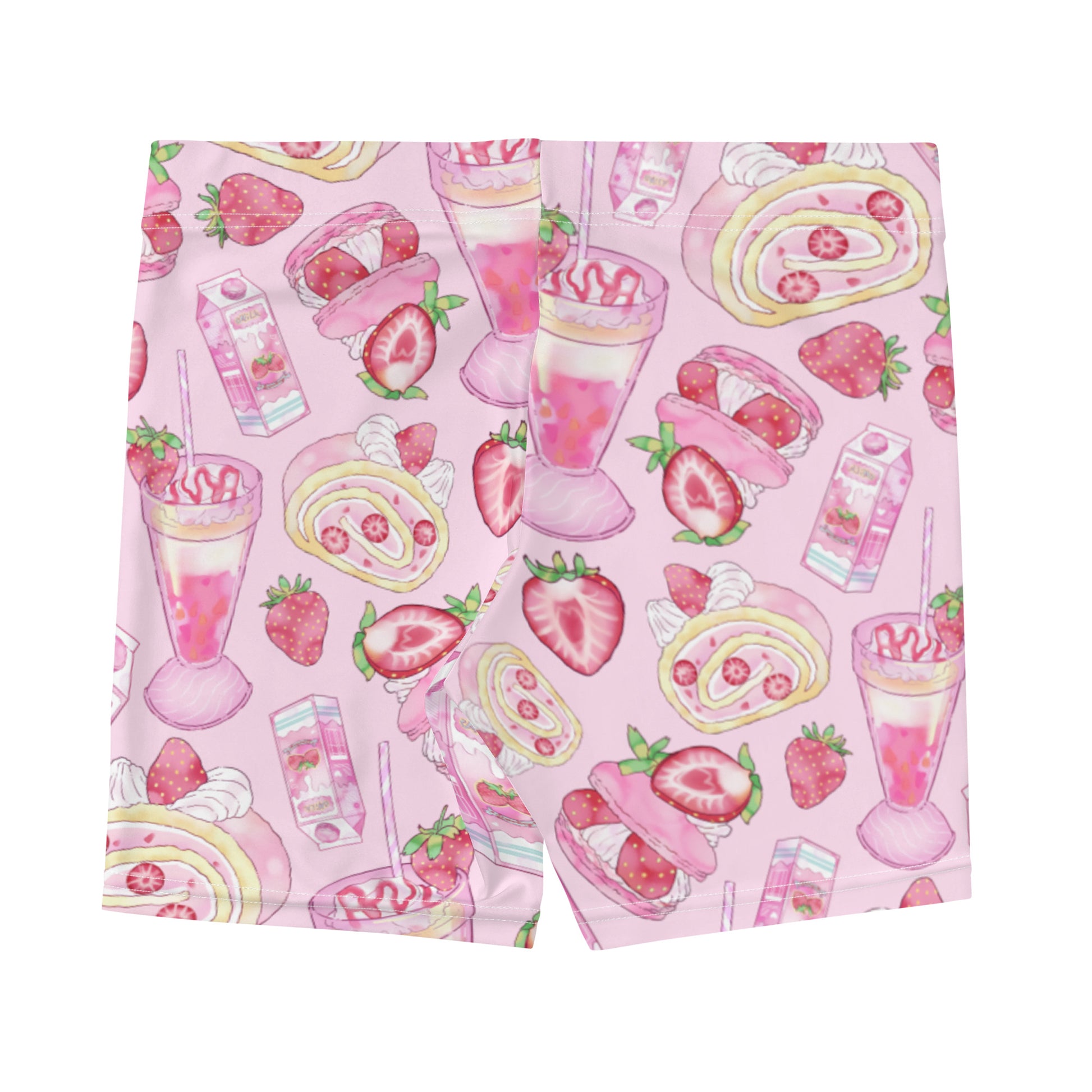 Bright and playful Strawberry Shorts, perfect for workouts and stylish pairings at your favorite activewear store.