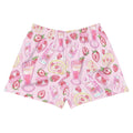 Stylish Strawberry Athletic Short Shorts with fun print, perfect for workouts and casual wear. Comfy with pockets!