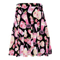 Flattering Strawberry Skater Skirt featuring sweet prints, perfect for any occasion. Comfy elastic waistband included.