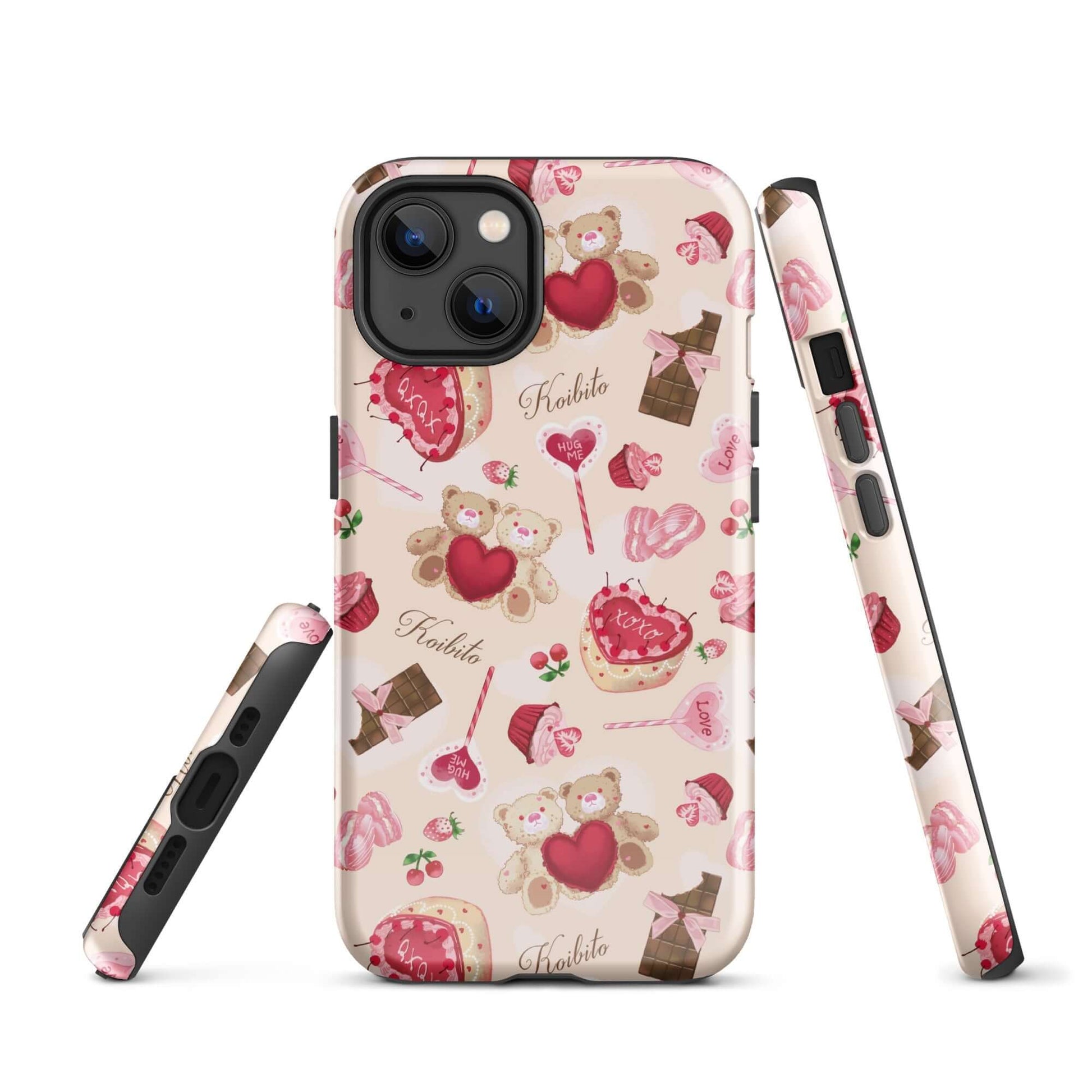 Stylish Sugar Sweetheart iPhone® Tough Case featuring vibrant designs, dual-layer protection, and impact resistance.