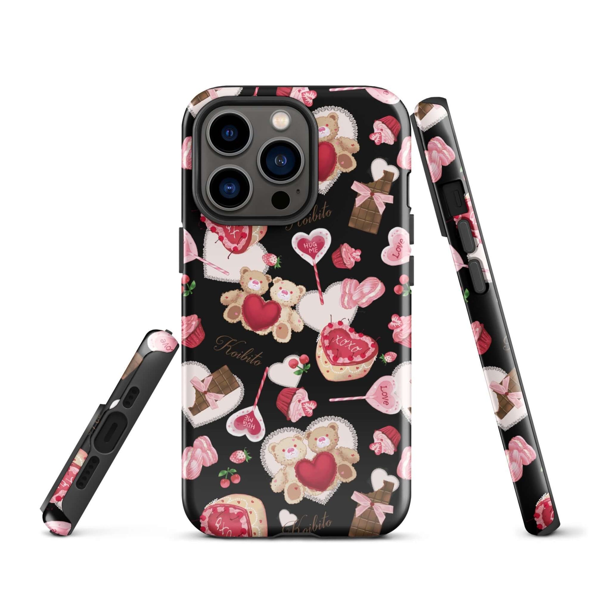 Stylish Sugar Sweetheart iPhone® Tough Case featuring cute designs, impact-resistant protection for your device.