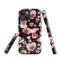 Stylish Sugar Sweetheart iPhone® Tough Case featuring cute designs, offering durable protection for your phone year-round.