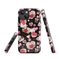 Stylish Sugar Sweetheart iPhone® Tough Case with a cute design, offering durable protection for your phone.