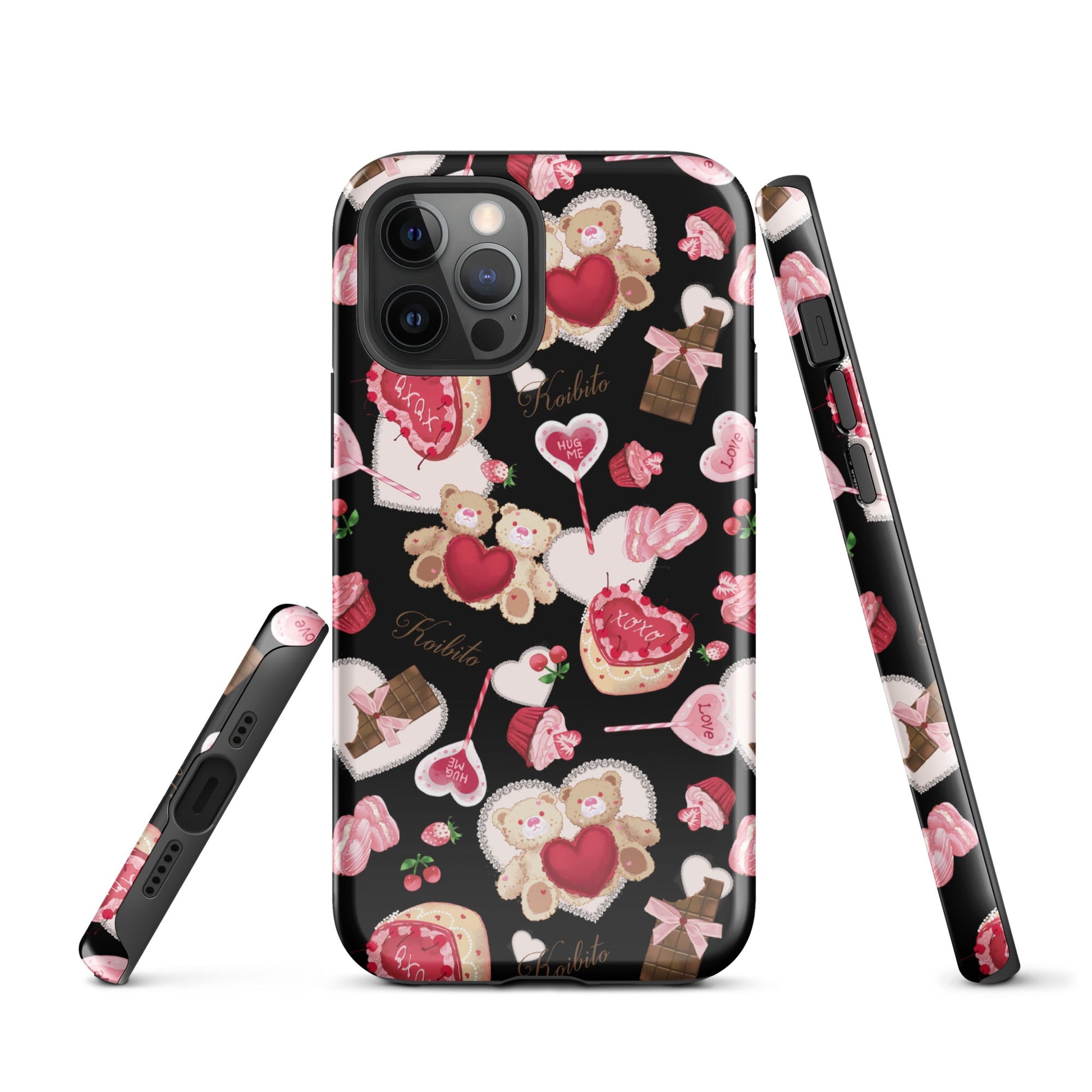Stylish Sugar Sweetheart iPhone® Tough Case featuring cute designs, perfect for protection and fashion all year round.