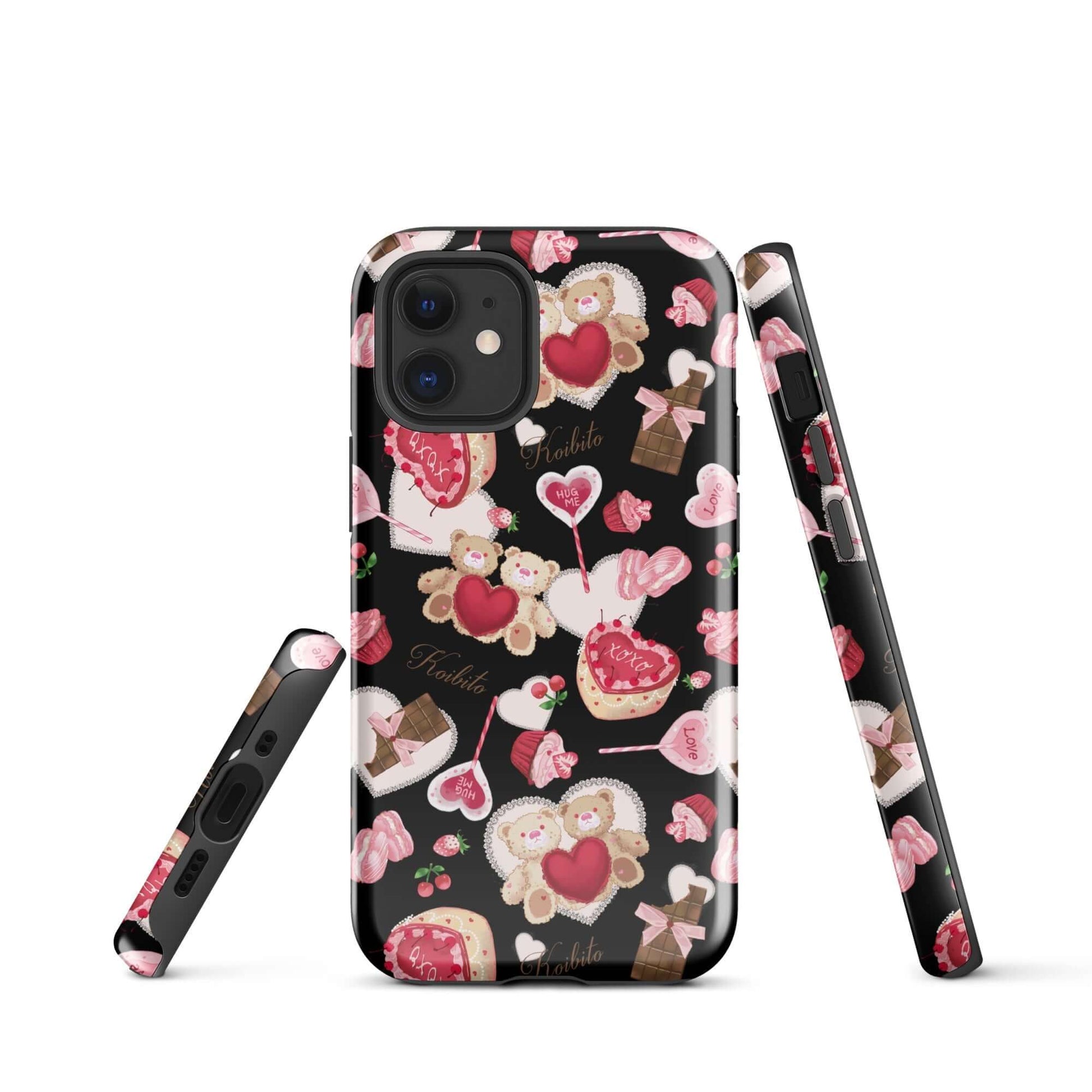 Stylish Sugar Sweetheart iPhone® Tough Case offers durable protection with a cute design for year-round safety.