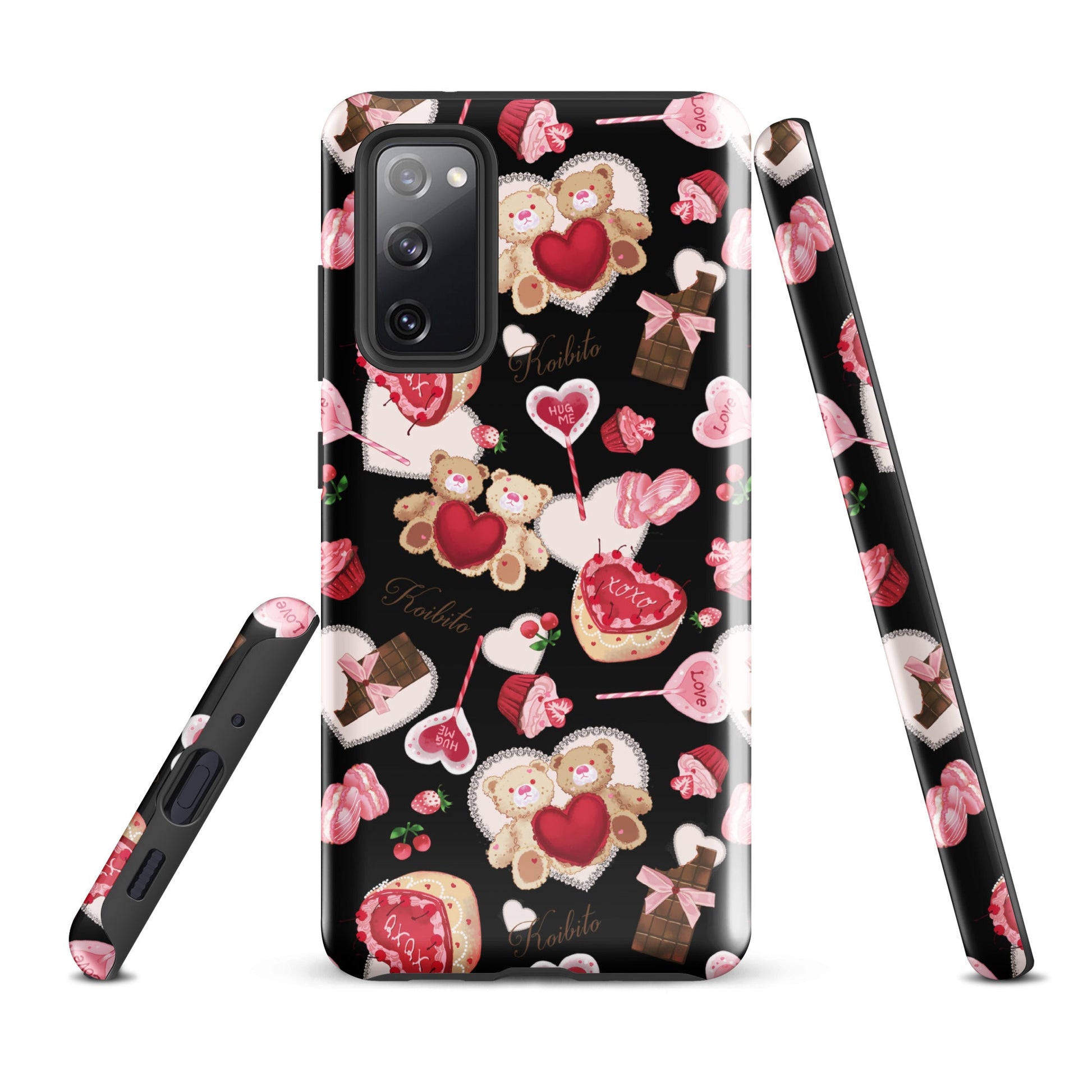 Stylish Sugar Sweetheart Samsung® Tough Case features vibrant design and dual-layer protection for ultimate safety.